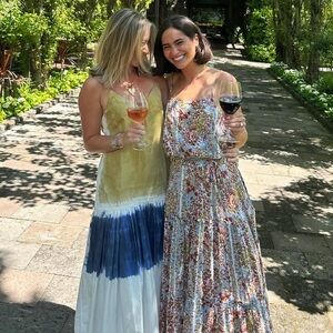 Free People floral maxi dress